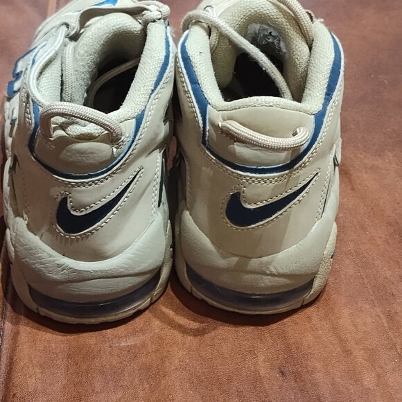 Size 7 - Nike Air More Uptempo GS Limestone Brown Junior Kids Women DQ6200-200 main image 4